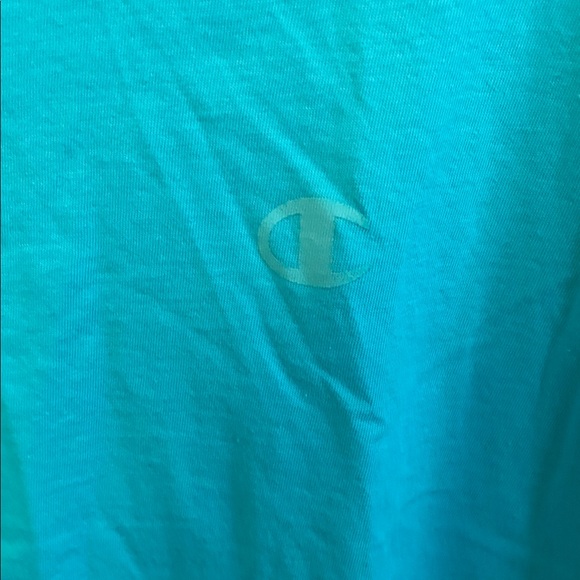 Champion Women’s Teal Short Sleeve Tee- Size XL - Picture 3 of 9